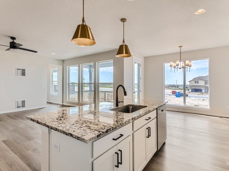 Representative Photo of Kitchen for Plan C412