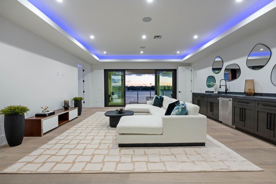 Furnished interior view inside a new home in , Lantana (Image 21).