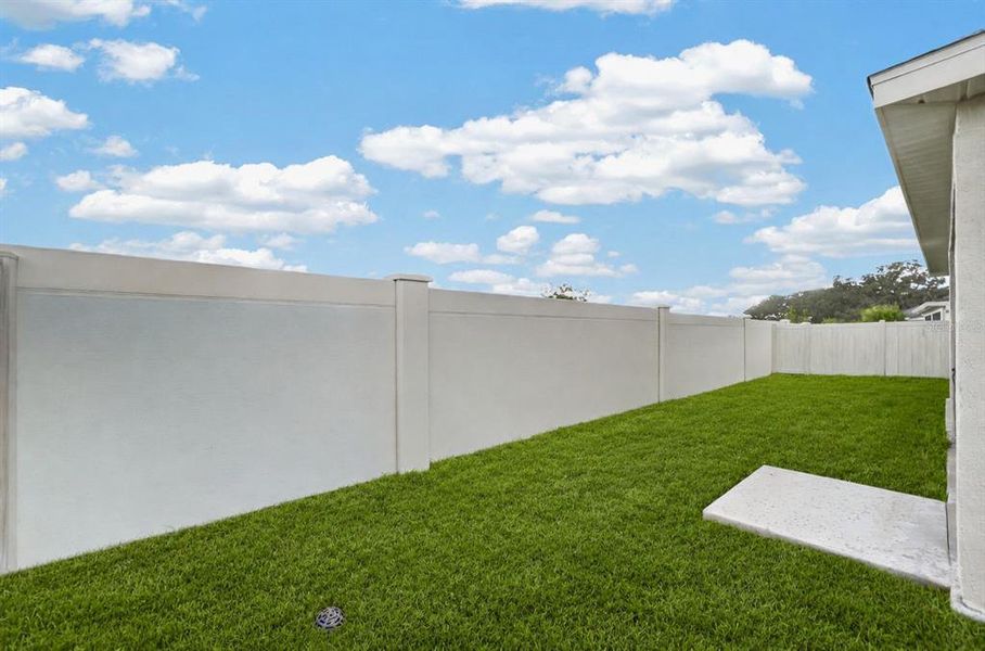 Exterior details and patio area of a home in , The Villages (Image 22). Exterior details and patio area of a home in , The Villages (Image 22).