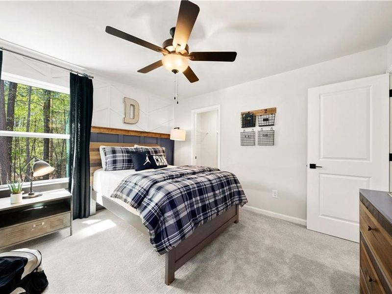 Furnished interior view inside a new home in Riverwood, Dallas (Image 54).