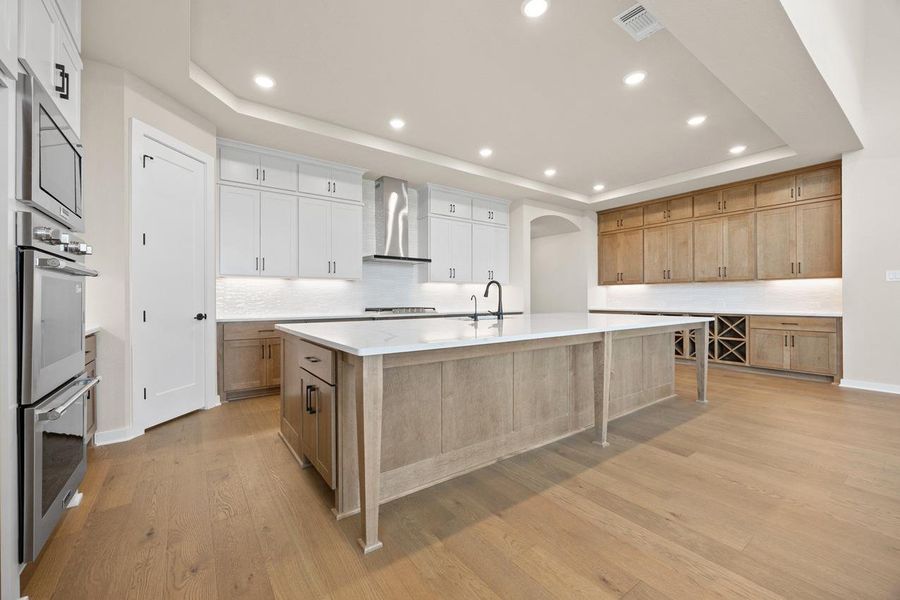 Furnished interior view inside a new home in Santa Rita Ranch, Liberty Hill (Image 8).