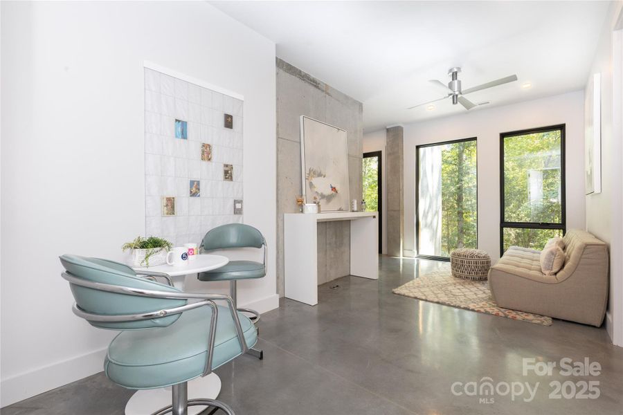 Furnished interior view inside a new home in , Clover (Image 15).