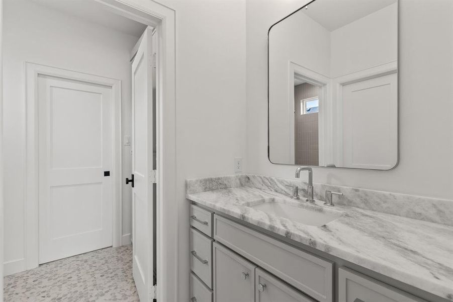 Furnished interior view inside a new home in , Robinson (Image 32).