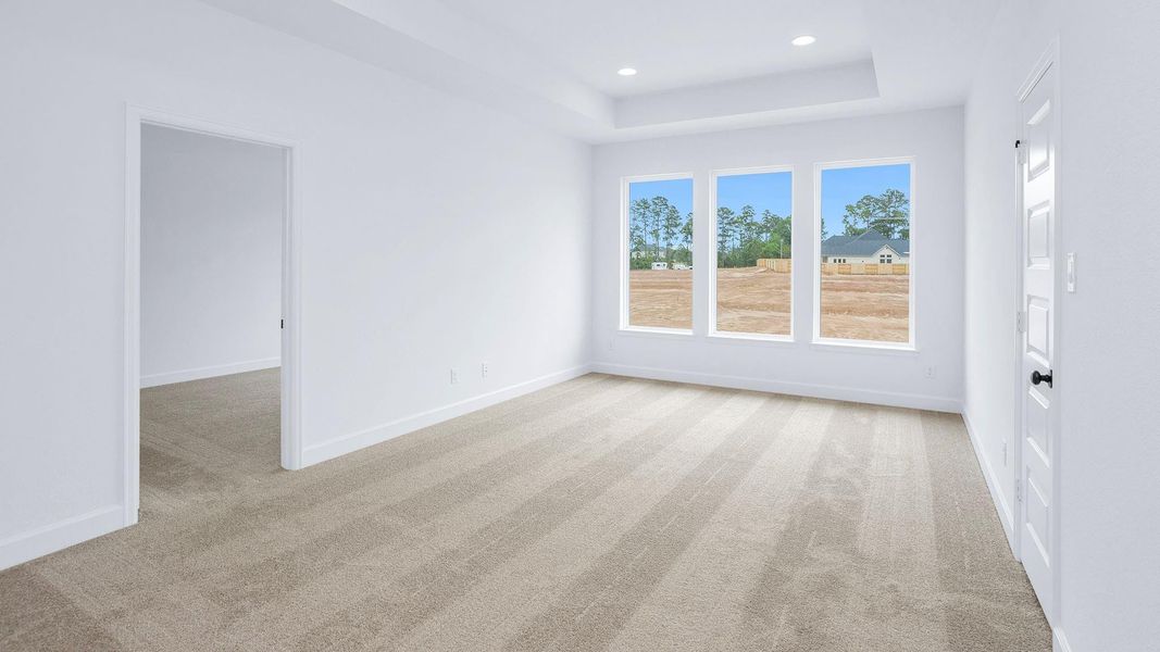 Spacious, unfurnished interior of a new home in Audubon, Magnolia (Image 16). Spacious, unfurnished interior of a new home in Audubon, Magnolia (Image 16).