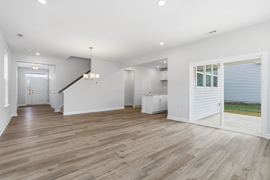 Spacious, unfurnished interior of a new home in Renaissance at White Oak, Garner (Image 16).