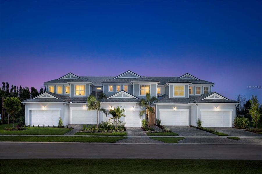 Front exterior of a new home in Wellen Park, Venice, FL, highlighting curb appeal (Image 2). Front exterior of a new home in Wellen Park, Venice, FL, highlighting curb appeal (Image 2).