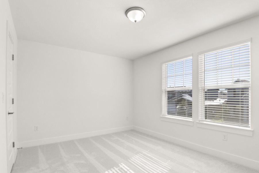 Spacious, unfurnished interior of a new home in Easton Park, Austin (Image 48).