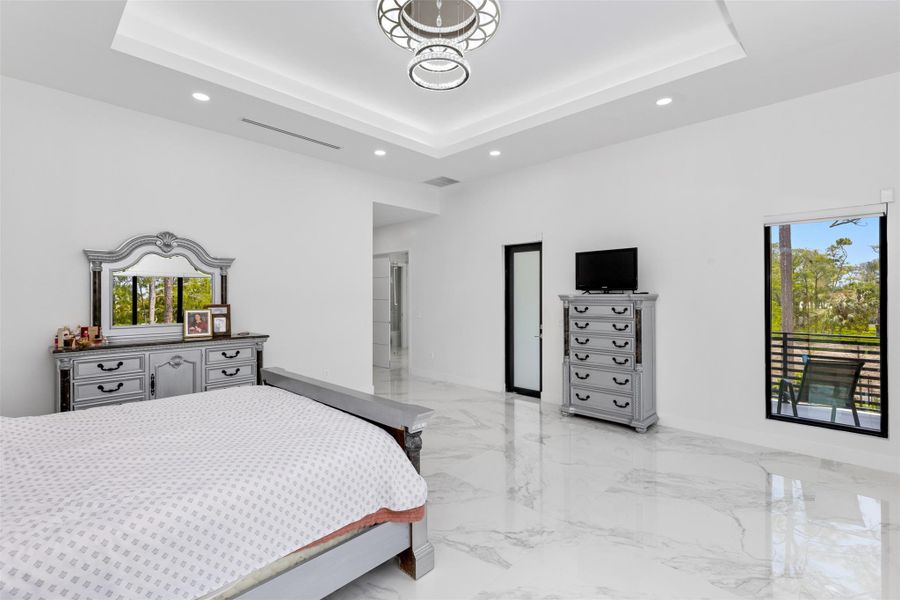 Furnished interior view inside a new home in , Parkland (Image 5).