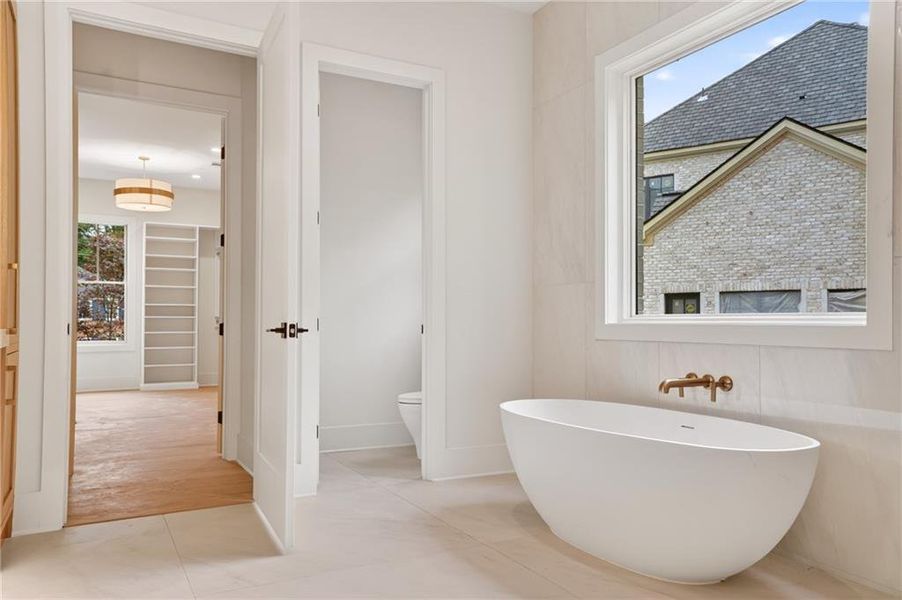Furnished interior view inside a new home in , Alpharetta (Image 13).