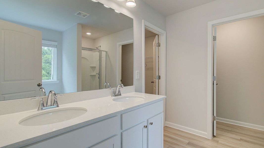 Furnished interior view inside a new home in Chapel Hill, Newnan (Image 19).