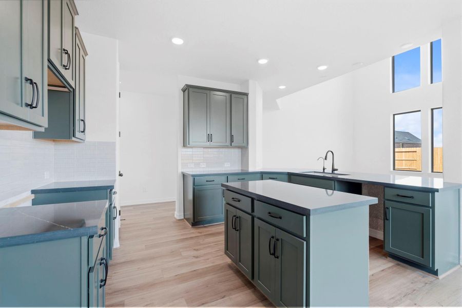 An additional view of the design featuring the AW Collection Rosemary