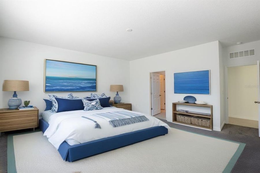 Furnished interior view inside a new home in , Palm Coast (Image 19).