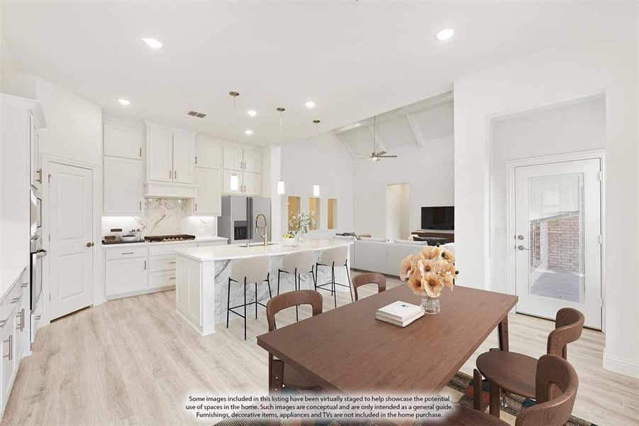 Furnished interior view inside a new home in Terracina, Rockwall (Image 14).