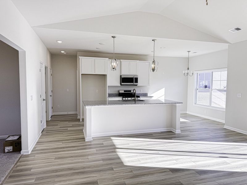 Furnished interior view inside a new home in , Orangeburg (Image 3).