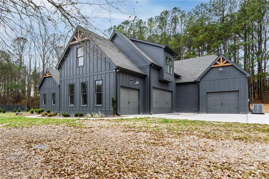 Front exterior of a new home in , Canton, GA, highlighting curb appeal (Image 2). Front exterior of a new home in , Canton, GA, highlighting curb appeal (Image 2).