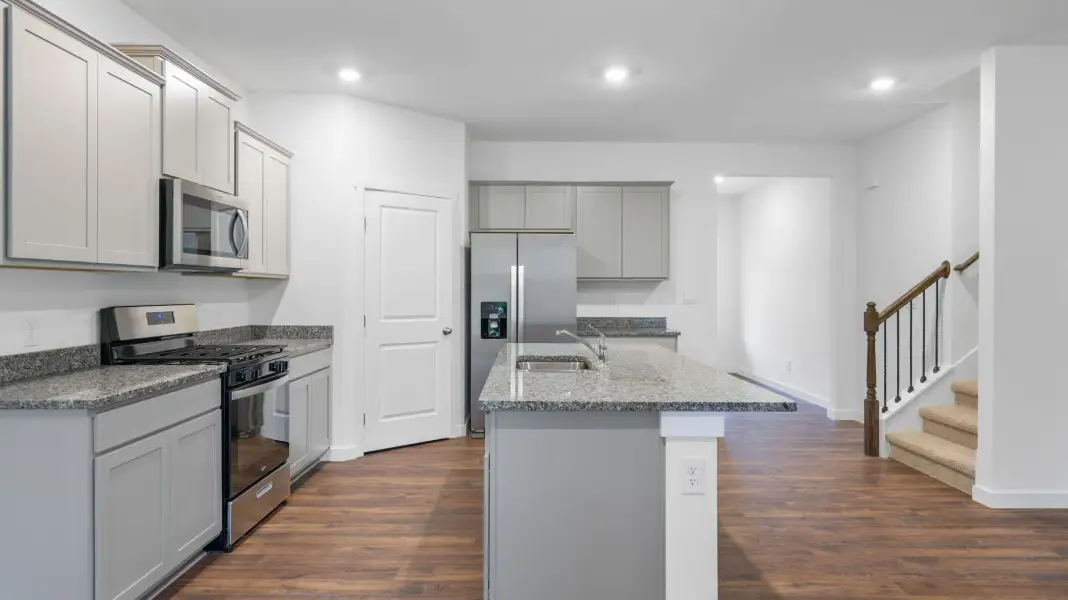 Furnished interior view inside a new home in The Hideaway at Edgestone, Ooltewah (Image 6).