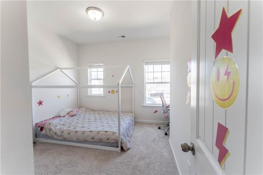 Furnished interior view inside a new home in , Sugar Hill (Image 13). Furnished interior view inside a new home in , Sugar Hill (Image 13).