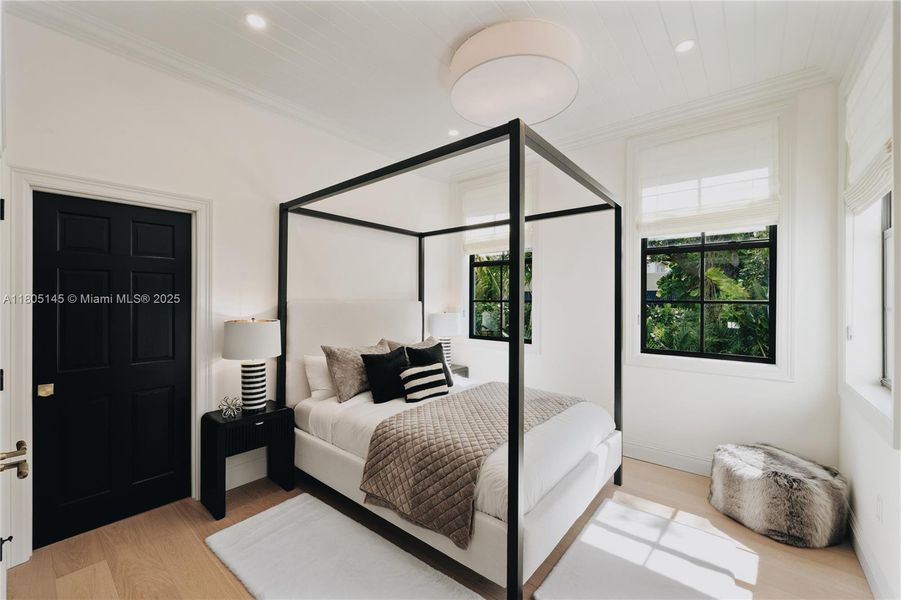 Furnished interior view inside a new home in , Miami (Image 14).