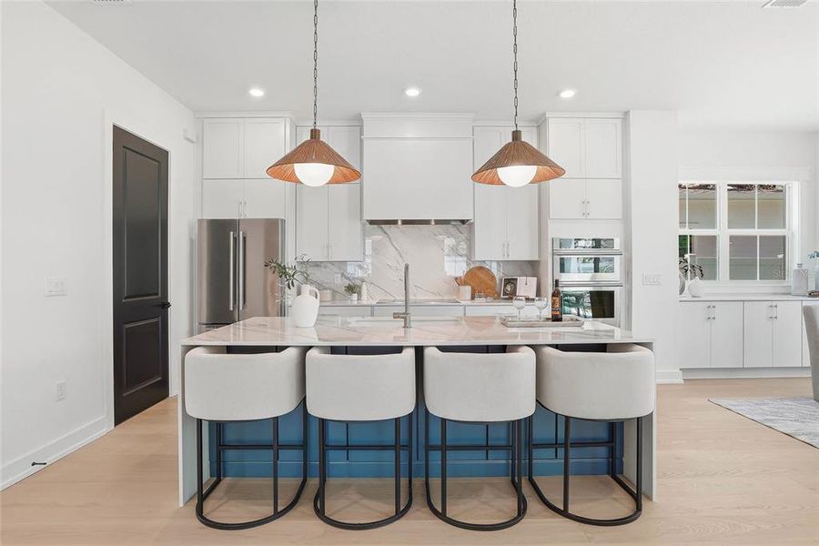 Furnished interior view inside a new home in , Tampa (Image 15).