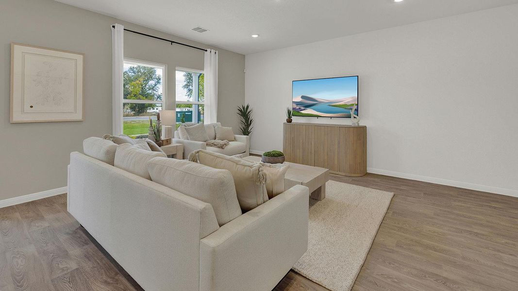 Furnished interior view inside a new home in Paramount, Kyle (Image 20).