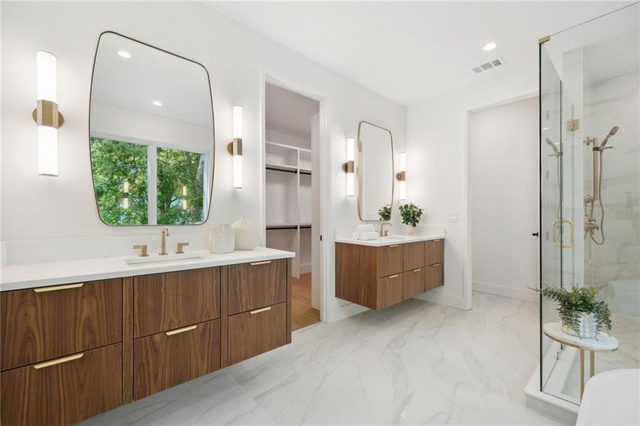 Furnished interior view inside a new home in , Brookhaven (Image 34). Furnished interior view inside a new home in , Brookhaven (Image 34).