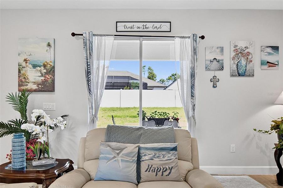 Furnished interior view inside a new home in , Palm Coast (Image 18).