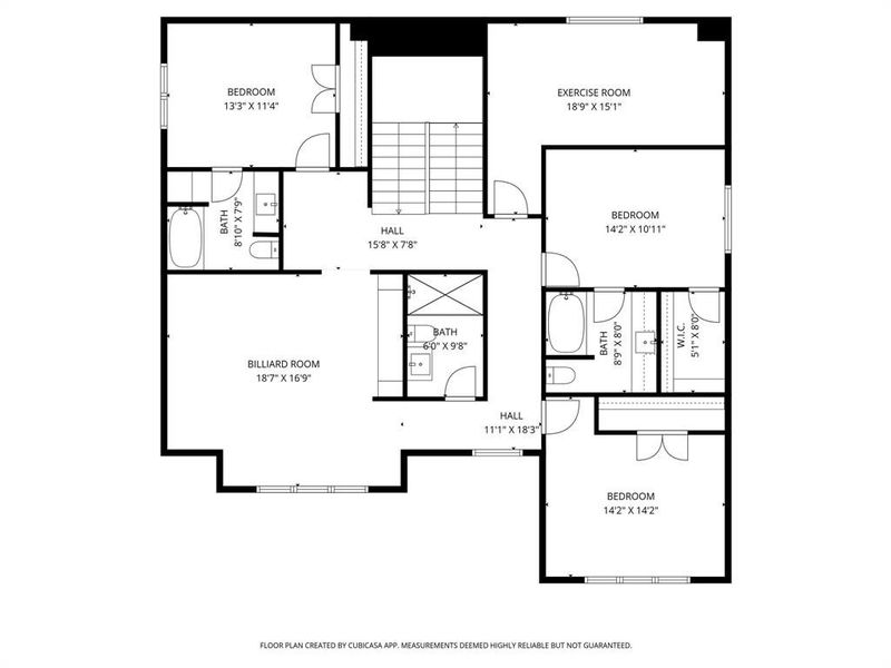 2D floor plan layout of this home in , Dallas, TX (Image 5).