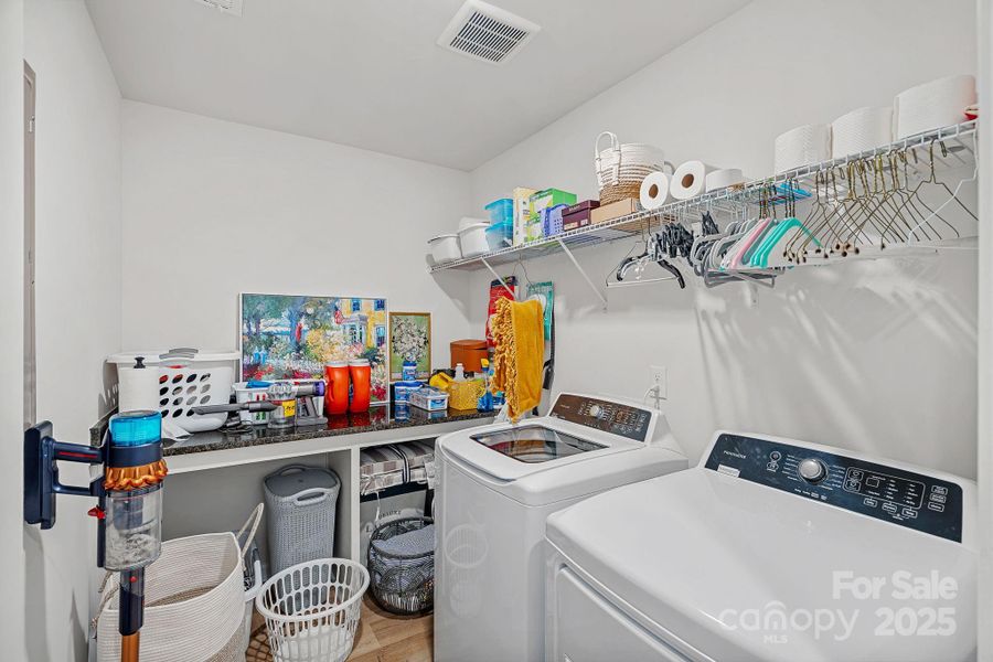Functional Laundry Room w/ Ample Space Functional Laundry Room w/ Ample Space