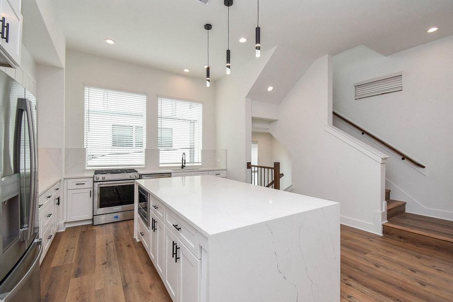 Furnished interior view inside a new home in , Houston (Image 4).