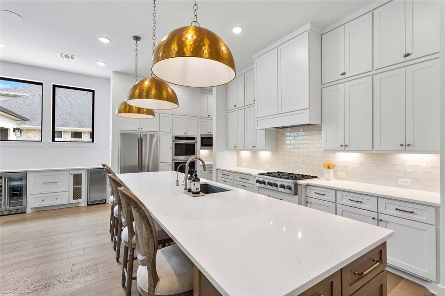 Furnished interior view inside a new home in , Spring (Image 28).