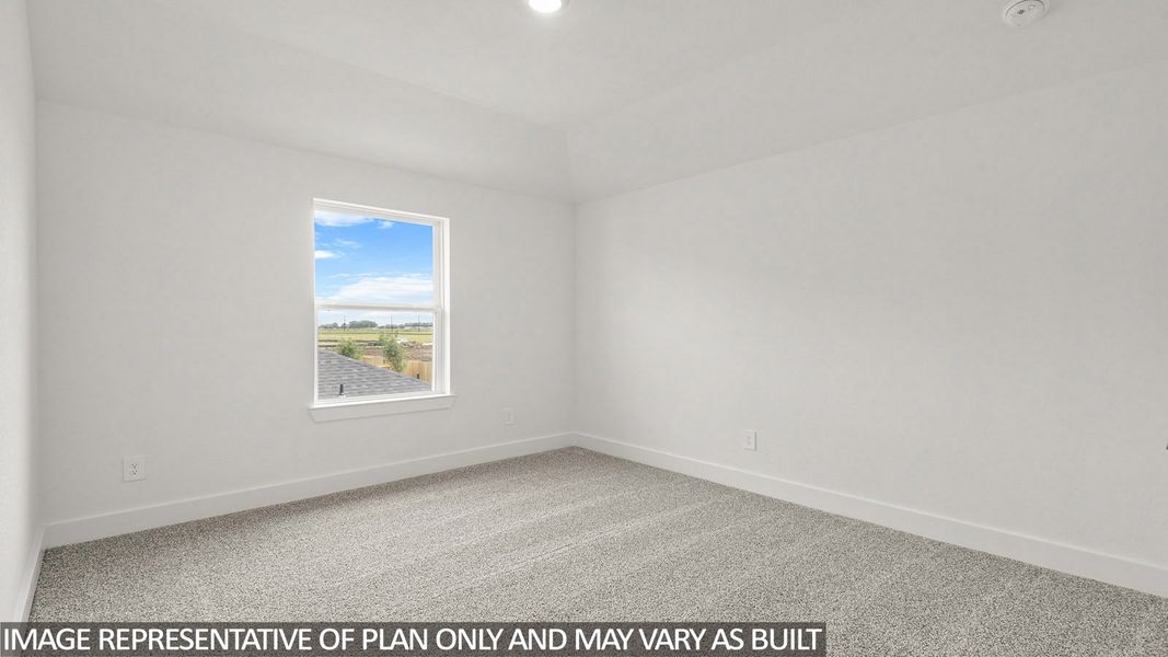 Representative unfurnished interior of a home built from the E60E by D.R. Horton in Riverside Estates, Mont Belvieu (Image 18).