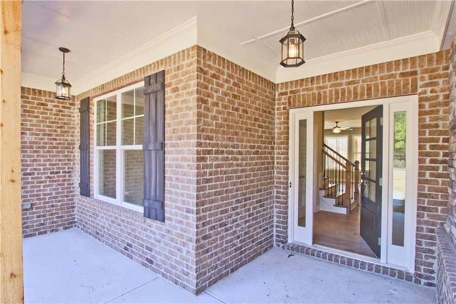 Exterior details and patio area of a home in , Monroe (Image 3). Exterior details and patio area of a home in , Monroe (Image 3).