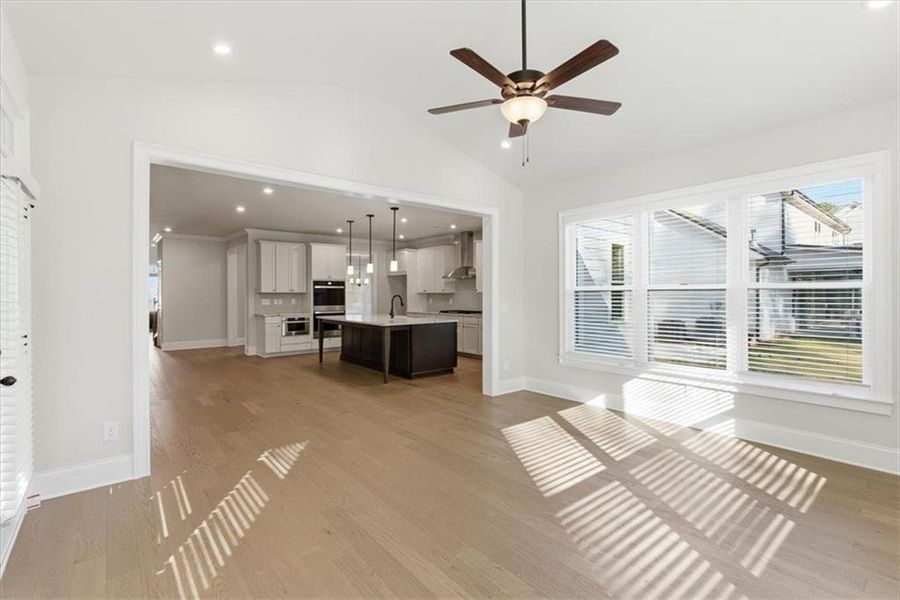 Spacious, unfurnished interior of a new home in Ford Landing, Acworth (Image 38).