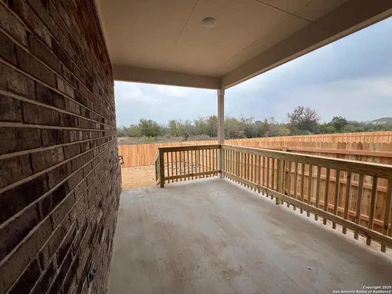 Exterior details and patio area of a home in Nopal Valley, San Antonio (Image 2). Exterior details and patio area of a home in Nopal Valley, San Antonio (Image 2).