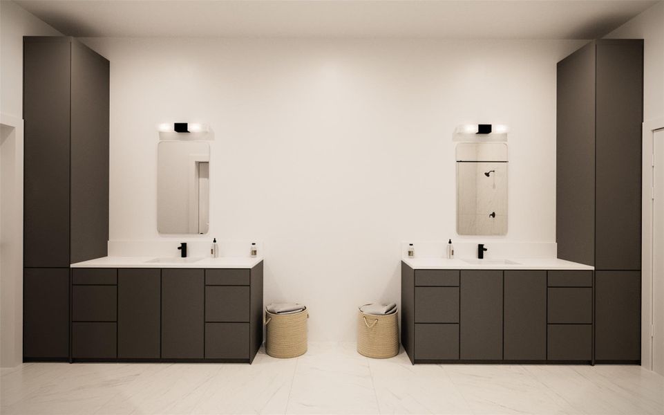 Furnished interior view inside a new home in , Georgetown (Image 13).