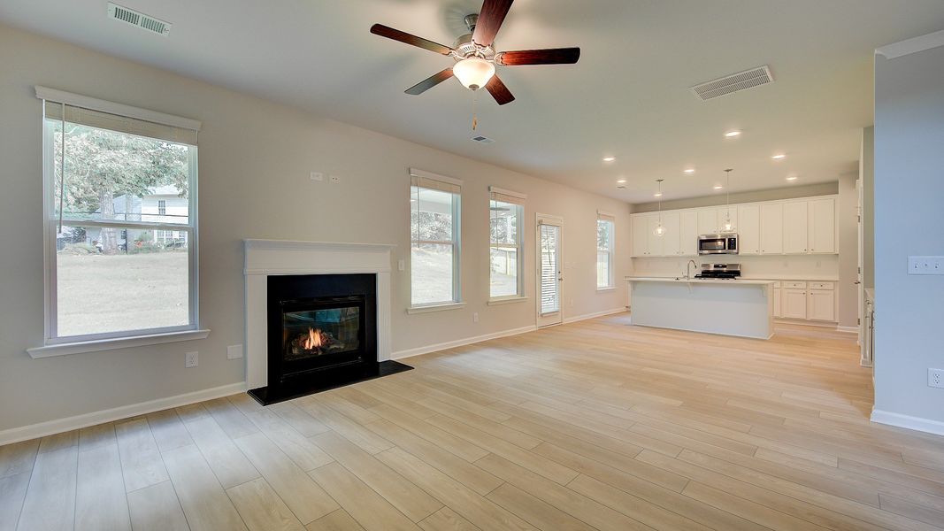 Representative furnished interior of a home built from the Pelham by DRB Homes in Cooper Park, McDonough (Image 9). Representative furnished interior of a home built from the Pelham by DRB Homes in Cooper Park, McDonough (Image 9).