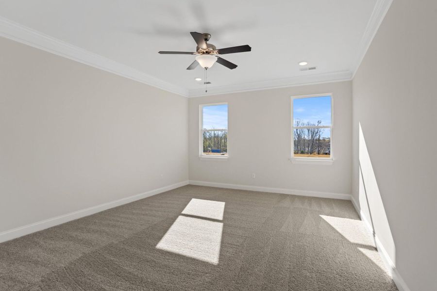 Spacious, unfurnished interior of a new home in Founders Club, Moore (Image 23). Spacious, unfurnished interior of a new home in Founders Club, Moore (Image 23).