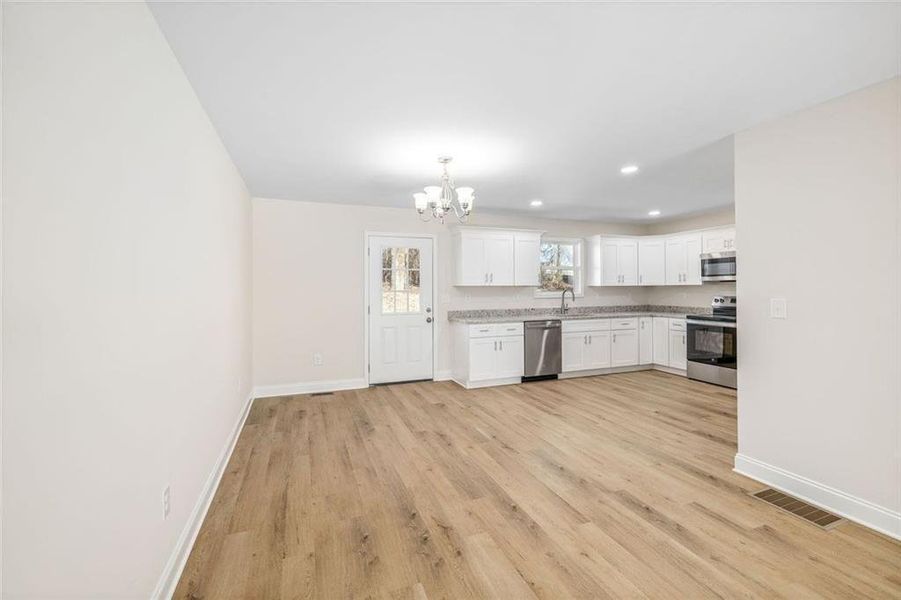 Spacious, unfurnished interior of a new home in , Mount Airy (Image 23).