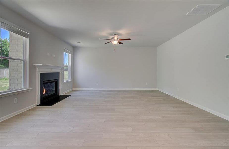 Spacious, unfurnished interior of a new home in Bowers Farm, McDonough (Image 25). Spacious, unfurnished interior of a new home in Bowers Farm, McDonough (Image 25).