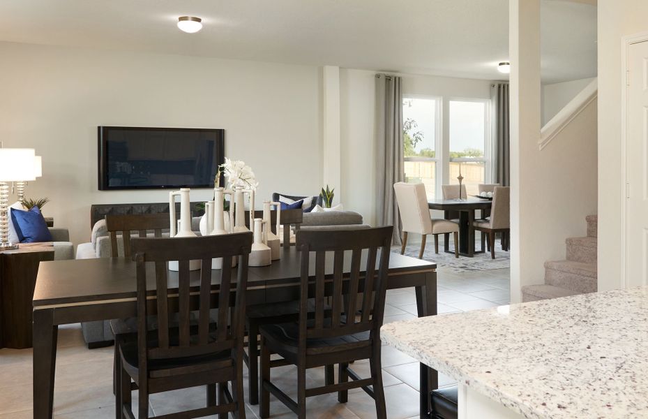 Representative furnished interior of a home built from the Mesilla by Centex in Dove Song, Marion (Image 13). Representative furnished interior of a home built from the Mesilla by Centex in Dove Song, Marion (Image 13).