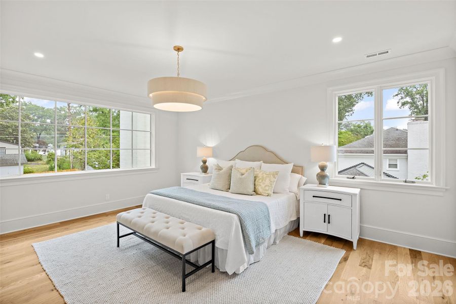 Furnished interior view inside a new home in , Charlotte (Image 17). Furnished interior view inside a new home in , Charlotte (Image 17).