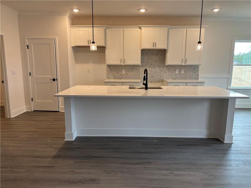 Furnished interior view inside a new home in Tuscany Hills, Douglasville (Image 9).