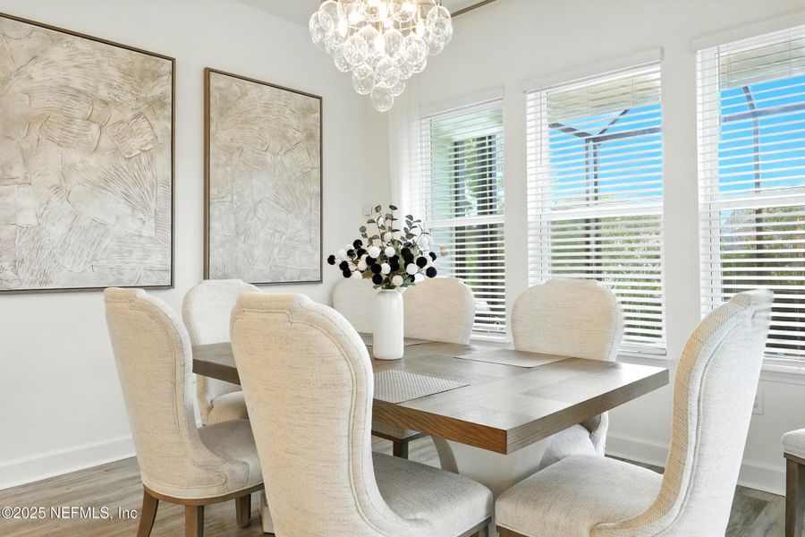 Furnished interior view inside a new home in Reverie at TrailMark, St. Augustine (Image 3). Furnished interior view inside a new home in Reverie at TrailMark, St. Augustine (Image 3).