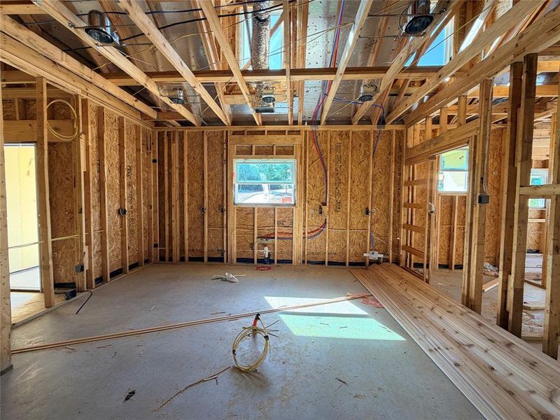 In-progress construction of a new home in Monarch Manor, Poolville, TX (Image 7).