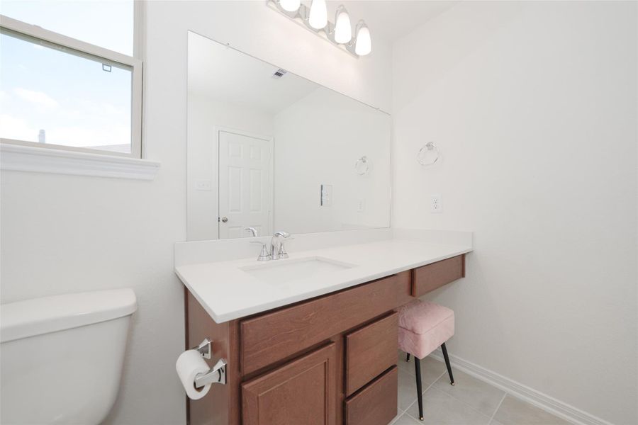 Furnished interior view inside a new home in , Katy (Image 30).