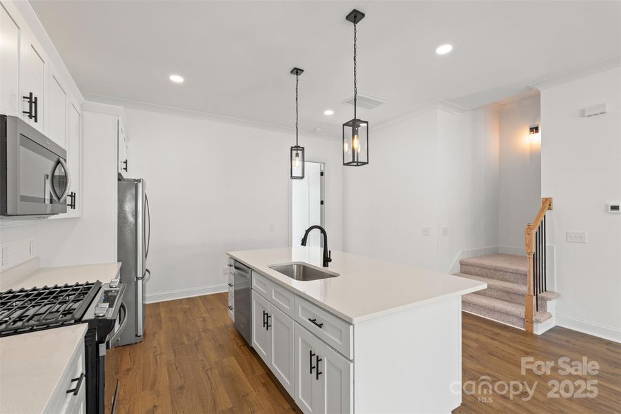 Furnished interior view inside a new home in , Kannapolis (Image 10).