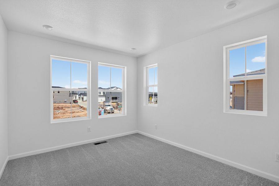 Spacious, unfurnished interior of a new home in Sterling Ranch Ascent Village, Littleton (Image 22). Spacious, unfurnished interior of a new home in Sterling Ranch Ascent Village, Littleton (Image 22).