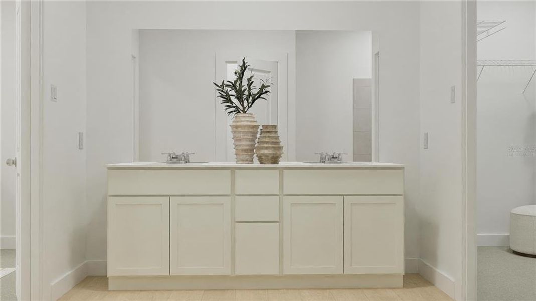 Furnished interior view inside a new home in , Kissimmee (Image 10).