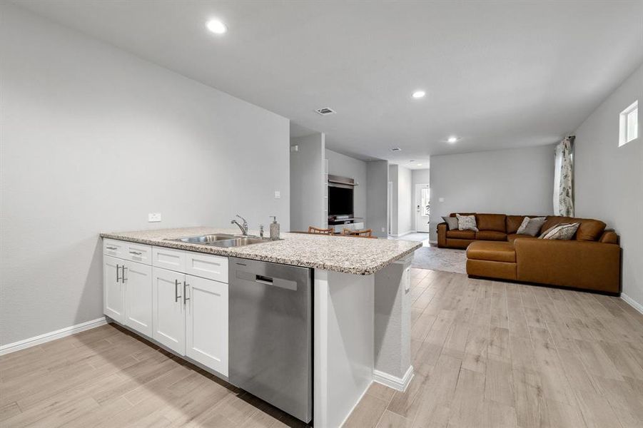 Furnished interior view inside a new home in The Overlook, Fort Worth (Image 13).
