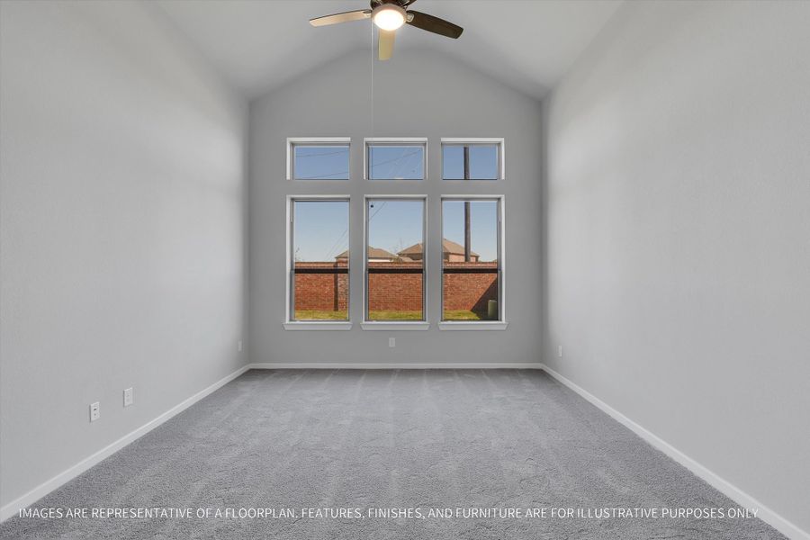 Spacious, unfurnished interior of a new home in Sunterra 50s, Katy (Image 26).